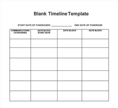 free 7 blank timeline templates in pdf ms word google