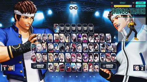 The King Of Fighters Xv New Character Select Screen Season 2 Youtube
