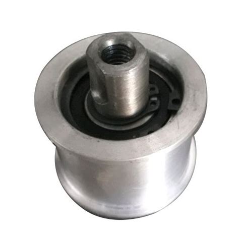 Stainless Steel Industrial Flat Belt Idler Pulley For Automobile