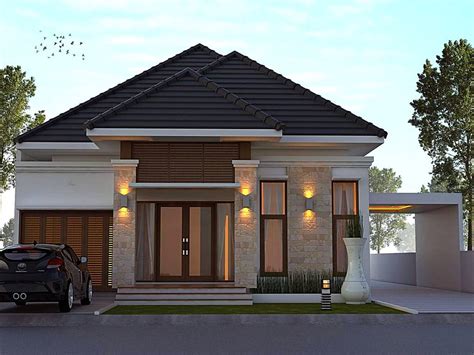 Model rumahnya pun sederhana dengan atap berbentuk limas, teras dengan. Gambar Desain Rumah Minimalis Sederhana Lantai 1 - Rumah XY