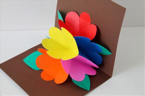 How do pop up cards work? Sending Love Across the Miles : Making a Pop-up Card | Loulou Downtown