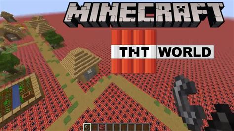 Tnt World How To Customize A Super Flat World In Minecraft 1152 Youtube