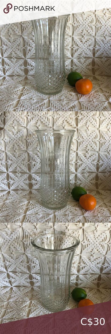 HOOSIER Vintage Glass Vase 4089 A Glass Vase Vintage Vases Vase