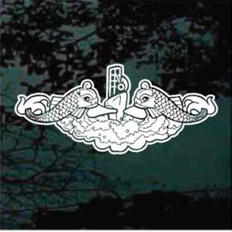 Us Navy Submarine Service Car Window Decals And Stickers Decal Junky