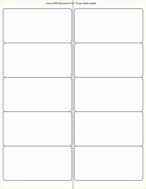 3 X 3 Label Template