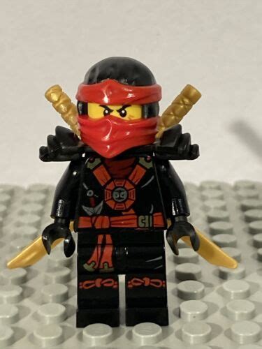Lego Minifigure Ninjago Njo153 Kai Deepstone Armour Possession Ebay