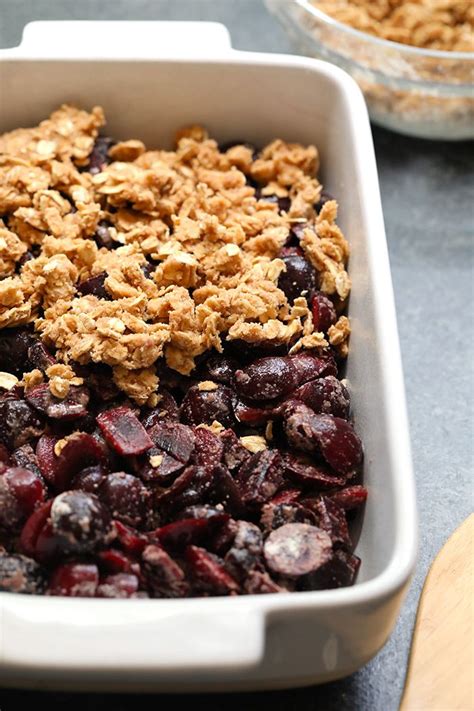 Find healthy, delicious drink recipes including smoothies & shakes, juice recipes, tea, lemonade and more. This Fresh Cherry Crisp Recipe is a healthy and delicious ...