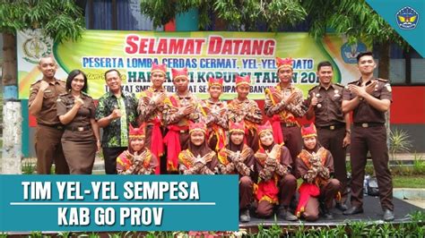 Sobat akademi, sore nanti akan ada ngobrol santai tentang pendidikan antikorupsi di perguruan tinggi di ig @sahabaticw. HEBAT !!! SMPN 1 SONGGON JUARA YEL-YEL "ANTI KORUPSI'' Tk. KABUPATEN GO PROVINSI - YouTube