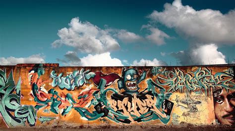 Die 63 Besten Coole Graffiti Hintergrundbilder