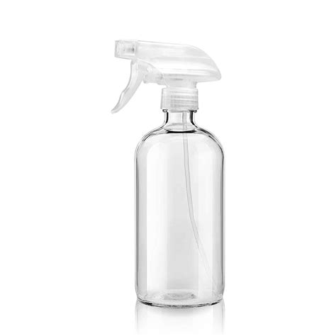 Clear Glass Spray Bottle 16oz Mist And Stream Sprayer