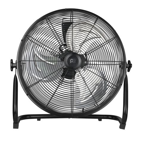 18 High Velocity Fan With Adjustable Tilting Head 3 Speed Settings