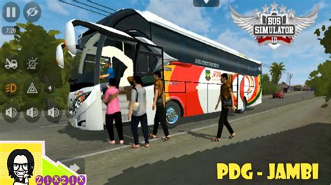 Bus simulator has a small list of emotes in the game. BUS NPM PADANG - JAMBI -BUS SIMULATOR INDONESIA - YouTube