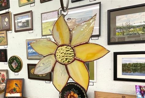 Stained Glass Sunflower Class With Diane Flanegan Artworks Vass July 7 2023