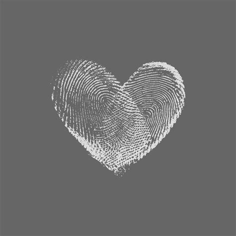 Fingerprint Heart Stock Illustration Illustration Of Valentine 5520292