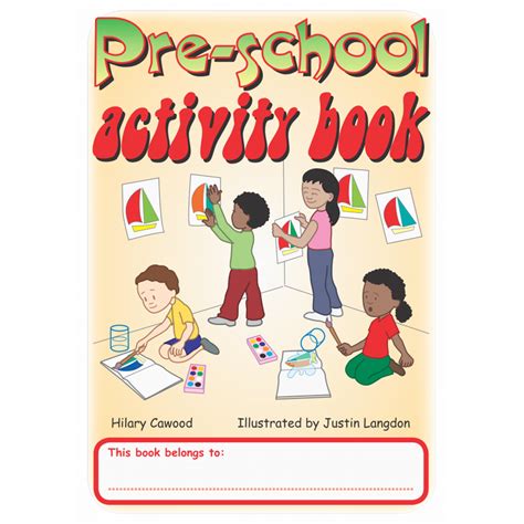 Pre School Activity Book Play School Room Cc