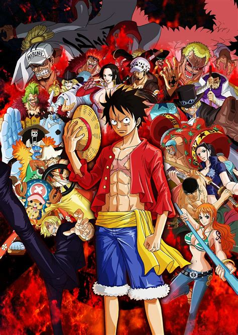 Cool Looking One Piece Characters Wallpaperuse