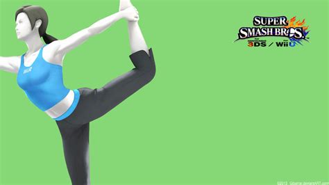 Wii Fit Trainerwallpapersuper Smash Broswiiu3ds By Gibarrar On