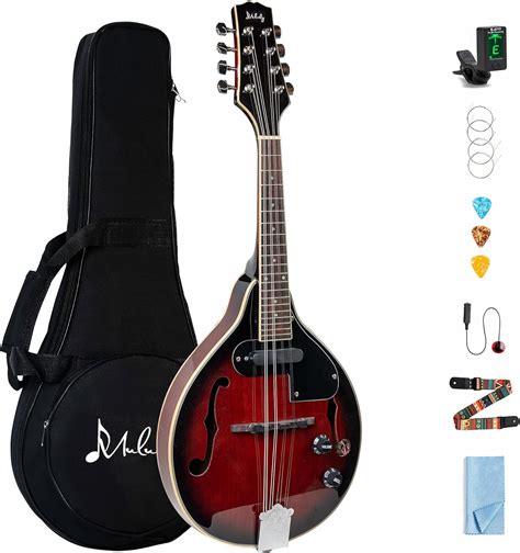Mulucky A Style Acoustic Electric Mandolins Instrument 8