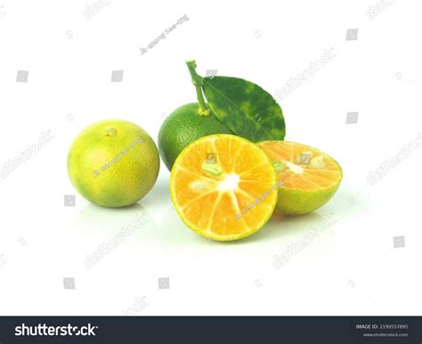 Fresh Organic Calamansi Lime On White Stock Photo 2190557895 Shutterstock