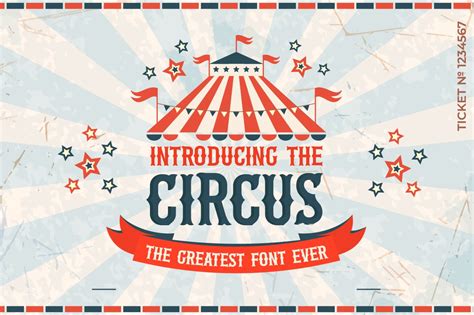 The Circus Font Creative Daddy