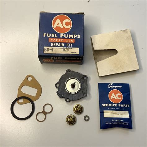 Nos Ac Fuel Pump Repair Kit Yd And Yj Pump For 1959 65 Triumph Herald