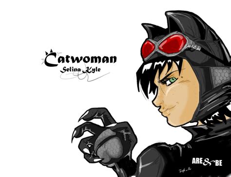 Catwoman Selina Kyle By Areandbe On Deviantart