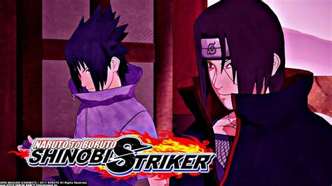 Sasuke And Itachi Boss Battle Co Op Mission Naruto To Boruto Shinobi