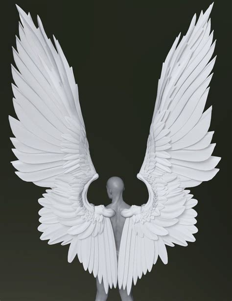 Morning Star Wings For Genesis 3 And Genesis 8 Males 3d Models And