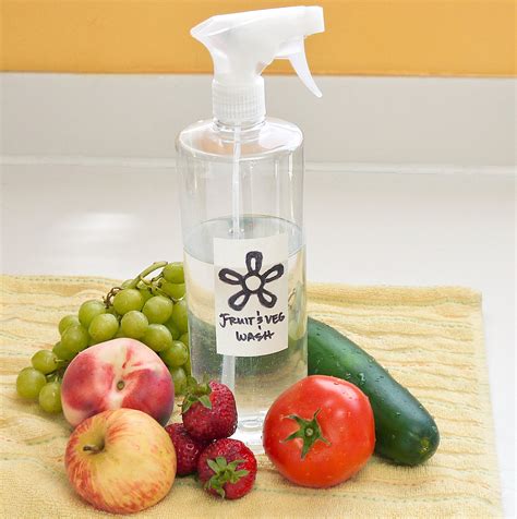 Homemade Fruit And Vegetable Cleaner Popsugar Smart Living