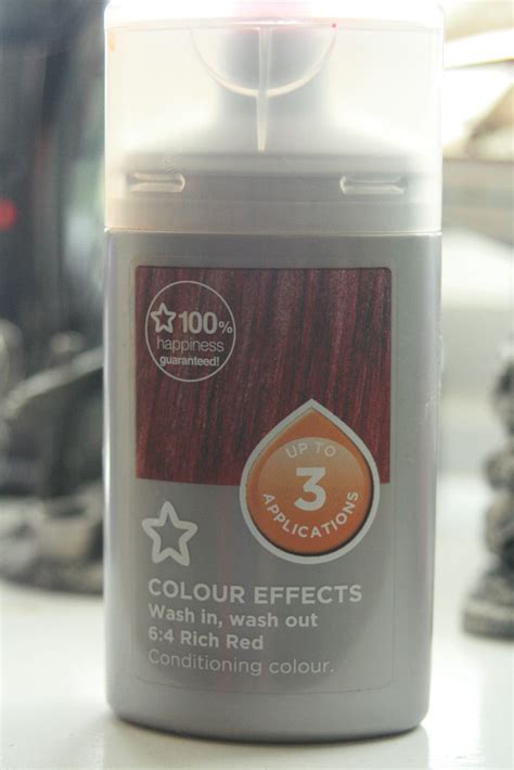 The detergents in shampoo tend to wash out your hair color over time. IndigoOptimist: The experiment that worked!! (Superdrug ...