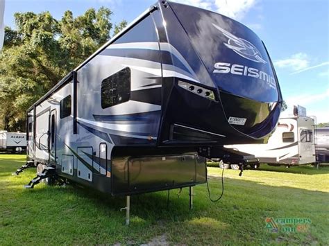 New 2019 Jayco Seismic 4113 Toy Hauler Fifth Wheel At Campers Inn
