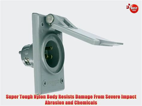 leviton 5278 cwp 15 amp 125 volt power inlet receptacle straight blade industrial grade video