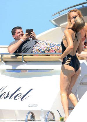 Paris Hilton In Swimsuit On Yacht In Ibiza Gotceleb
