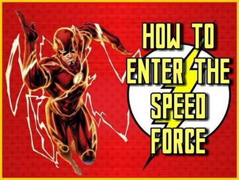 How To Enter The Speed Force Dc Entertainment Amino
