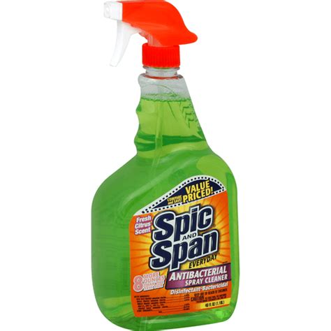 Spic And Span Everyday Antibacterial Spray Cleaner Fresh Citrus Multi