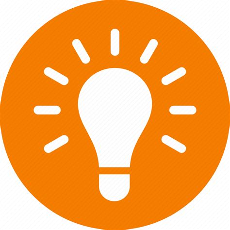 Circle Creativity Entrepreneur Idea Light Bulb Lightbulb Orange