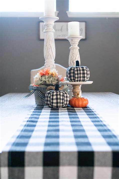 Decorating With Buffalo Plaid For Fall Fall Home Decordsc03745 The