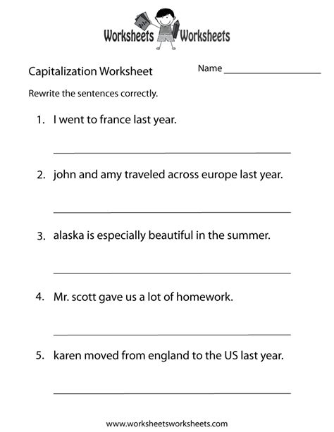 Free Printable Grammar Worksheets For 2nd Grade Free Printable