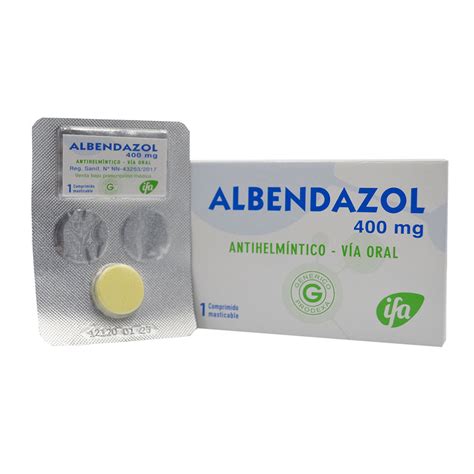 Albendazol Mg Laboratorios Ifa