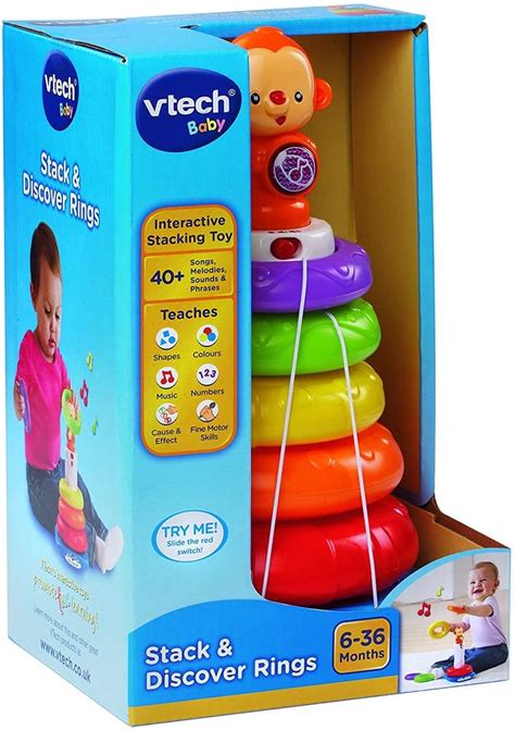 Vtech Stack And Discover Rings Just Click