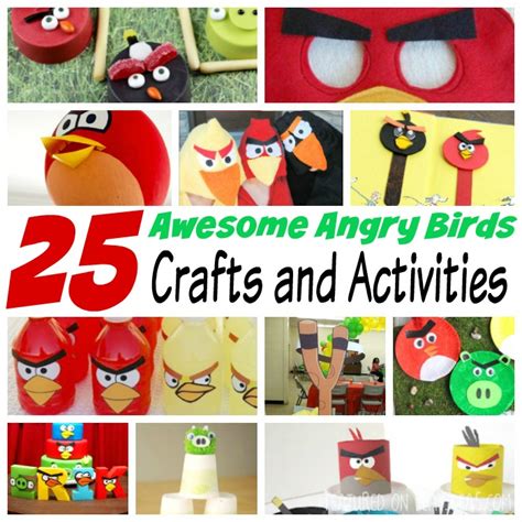 25 Awesome Angry Bird Crafts And Activities