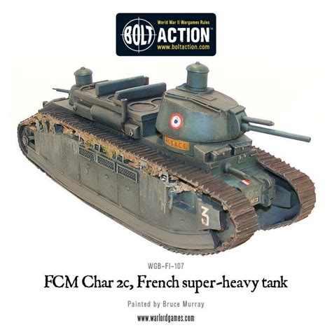 Fcm Char 2c Super Heavy Tank 6600