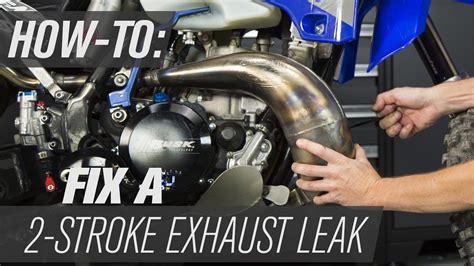 Clean the skirt and crown. How To Fix a 2 Stroke Motorcycle Exhaust Leak - YouTube