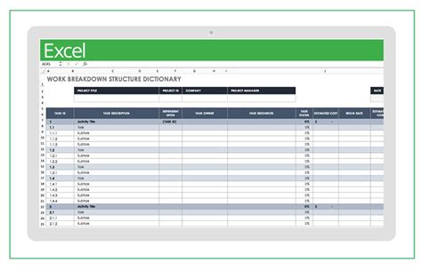 75wbs Estimation Template Excel 最高のぬりえ