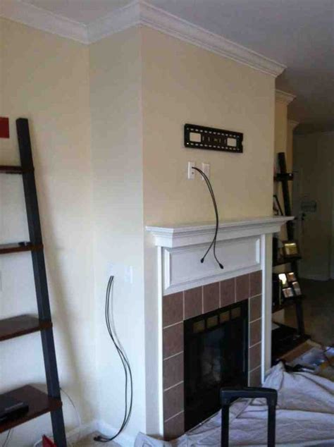 Hide Tv Wires Brick Fireplace Fireplace Guide By Linda