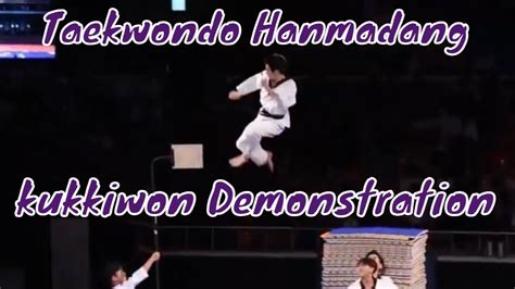 Taekwondo Hanmadang，opening Ceremony，kukkiwon Demonstration Youtube