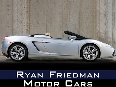 Used 2007 Lamborghini Gallardo Spyder For Sale Sold Ryan Friedman