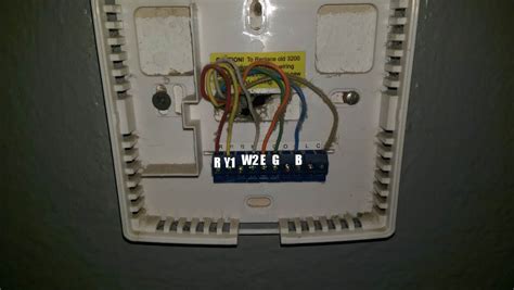 thermostat wiring question hvac diy chatroom home improvement forum
