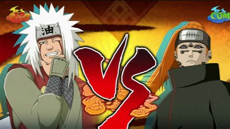 Naruto Mobilejiraiya Vs Pain Boss Battle Youtube