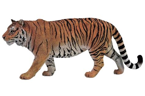 Tot hilariteit van z'n vrienden besluit hij het beestje een handje te helpen! Collecta Wilde dieren Siberische tijger 16 cm - Internet-Toys